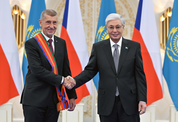 Касым-Жомарт Токаев наградил  Андрея Бабиша орденом «Достық» І степени