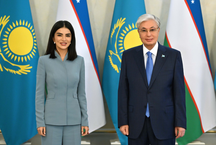 Мемлекет басшысы Өзбекстан Президенті Әкімшілігінің Басшысы Саида Мирзиёеваны қабылдады