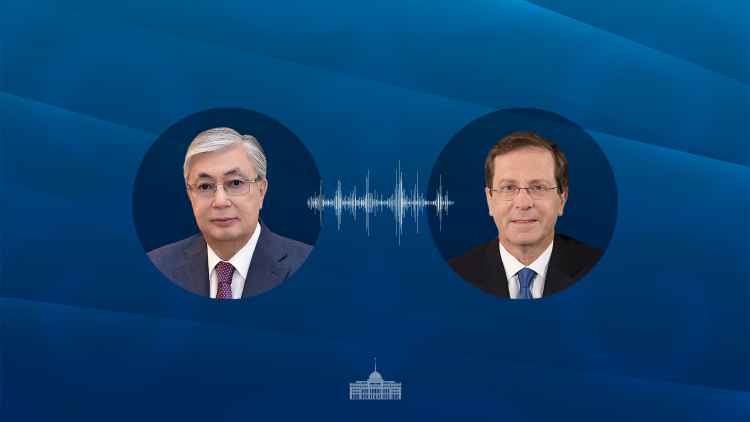 Қасым-Жомарт Тоқаев Израиль Мемлекетінің Президенті Ицхак Герцогпен телефон арқылы сөйлесті