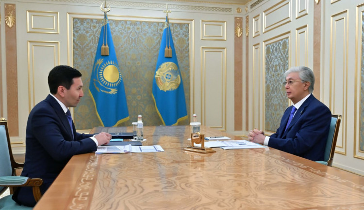Президент Касым-Жомарт Токаев принял председателя правления АО «Самрук-Қазына» Нурлана Жакупова