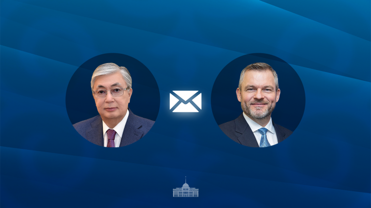 Мемлекет басшысы Словакия Республикасының Президентіне құттықтау жеделхатын жолдады